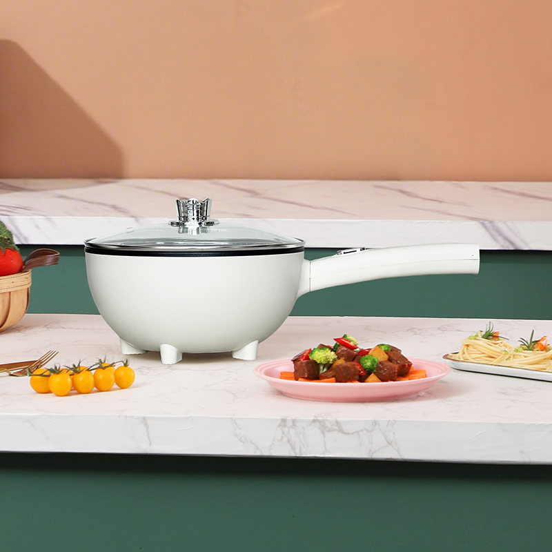 Kaiershi Jj-B30 Extra Large Round Electric Skillet with Lid