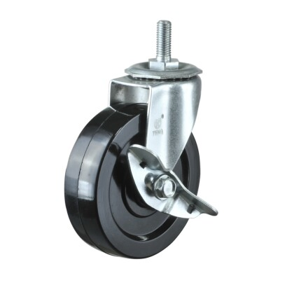 Hot Sales 4inch Swivel Top Plate Rubber Caster Wheel
