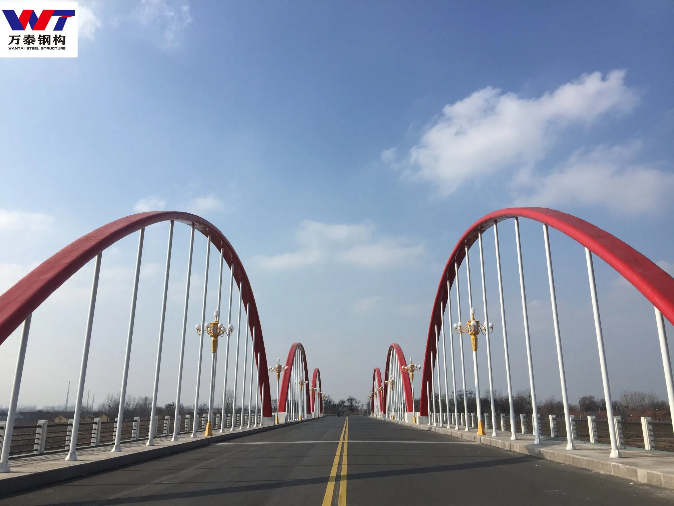 Factory Price Prefabricated Steel Structure Road Bridge Highway Bridges