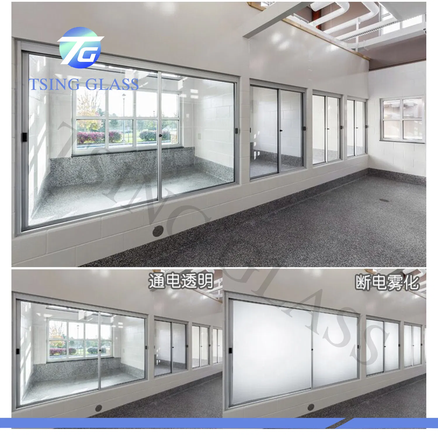 Hot Sale Power Control Electric Switchable Pdlc Film for Window Door Shower Room Meeting Room