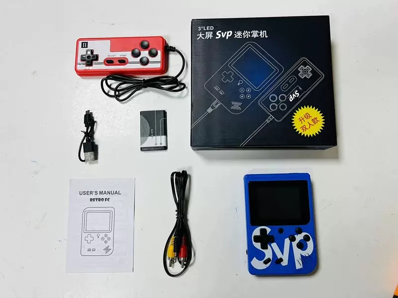 Портативная консоль Game Box 400 в 1, белая