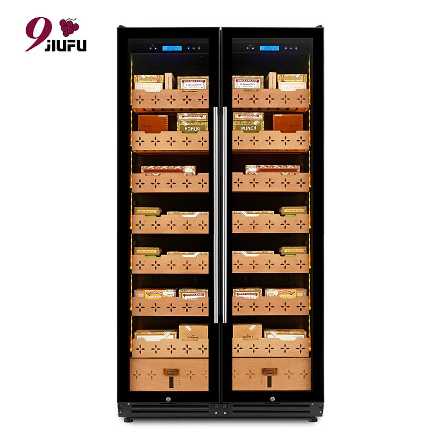 508L Refrigerator Wholesale Cigar Humidor Humidity Controlled Cigar Humidor Quiet Operation Electric Cigar Humidor Humidor