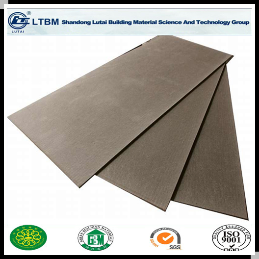 High Density Fire Rated Fiber Cement Board Grey Color