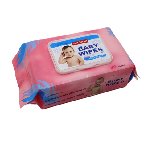 Cheap Wholesale 80PCS Portable Soft Gentle Cleaning Baby Wet Wipe