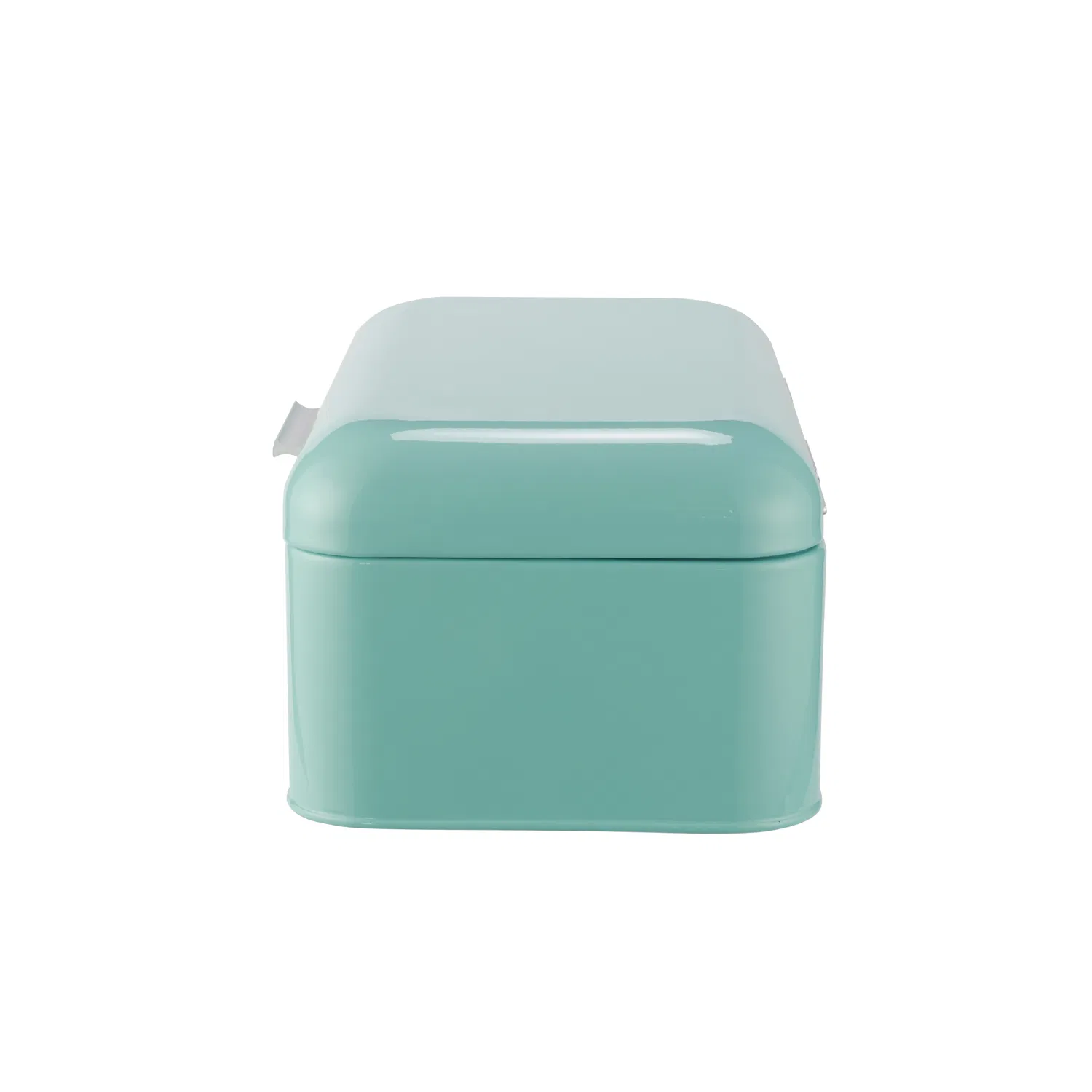 Square Metal Bread Box Container for Dry Food Storage