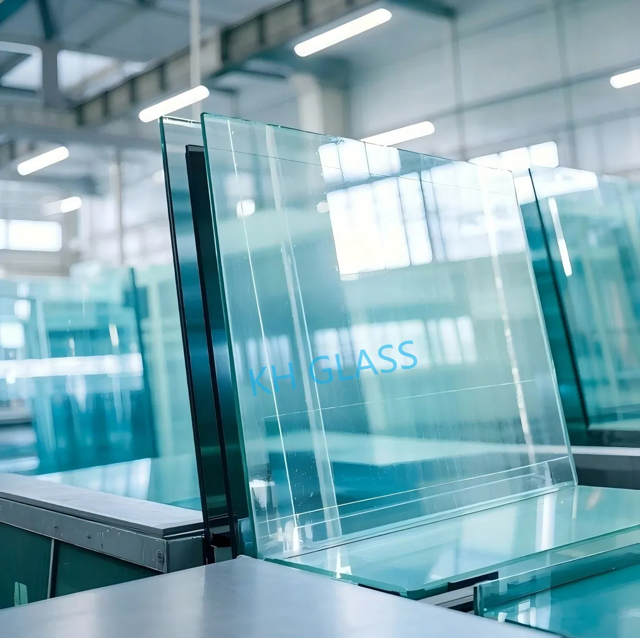 Clear Float Glass Interior Design High Clarity Custom Size 2mm-25mm Thickness Glass