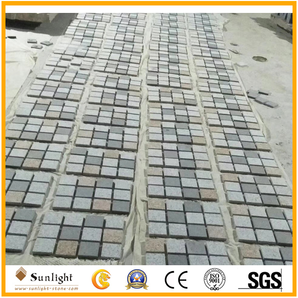 Natural Flamed Granite Laying Paving Stones for Sidewalk/Landscape