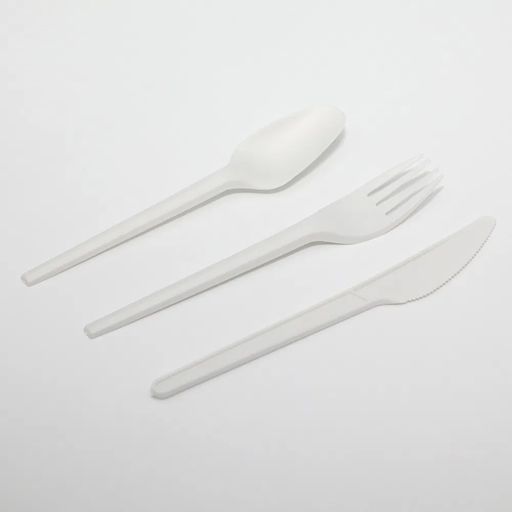 Disposable Plastic Spoon Durable and High Temperature Resistant Tableware 10
