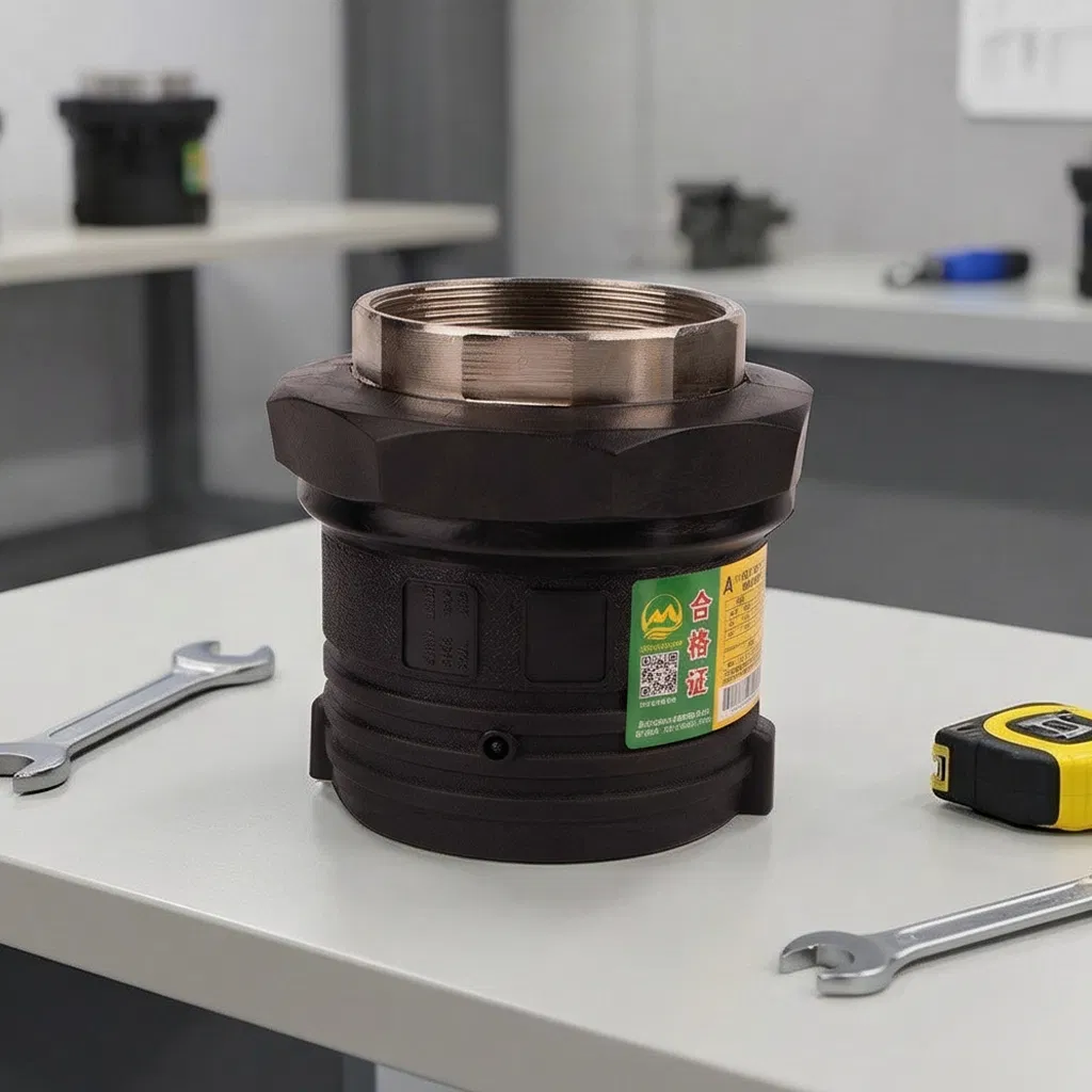 Electrofusion Fitting HDPE Pipe Fitting 63mm Electrofusion Female Thread Coupler