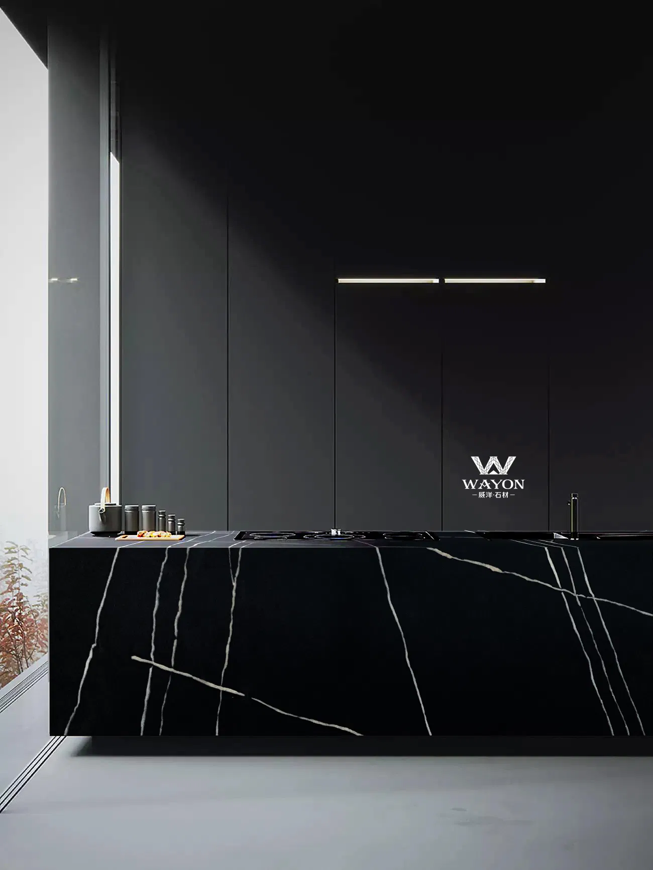 Classic Crushed Surface Calacatta White Glass Engineer Quartz Stone Slabs Artificial Countertop