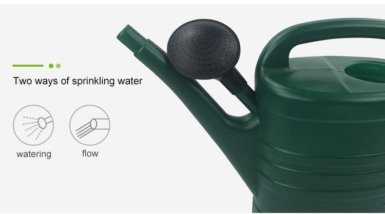 Plastic Garden Watering Can Flower Pot