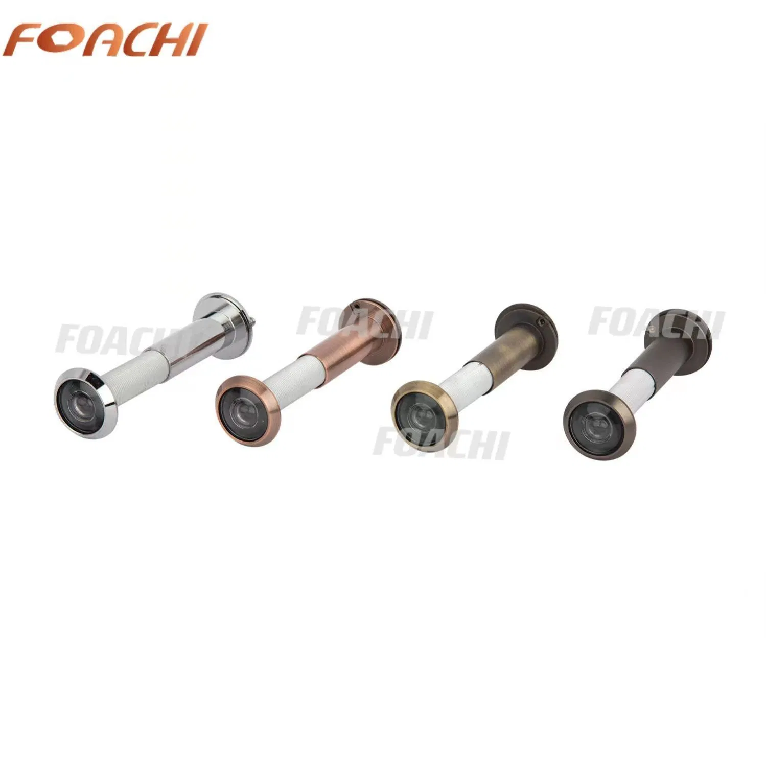 High Quality Brass Door Viewer with Wide Angle Lens Security Peephole for Home Use
