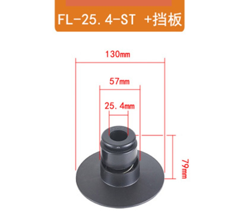 Suitable for Use with Driven Shafts FL-25.4-FT FL25.4-St Fast-Action Clamping Systems