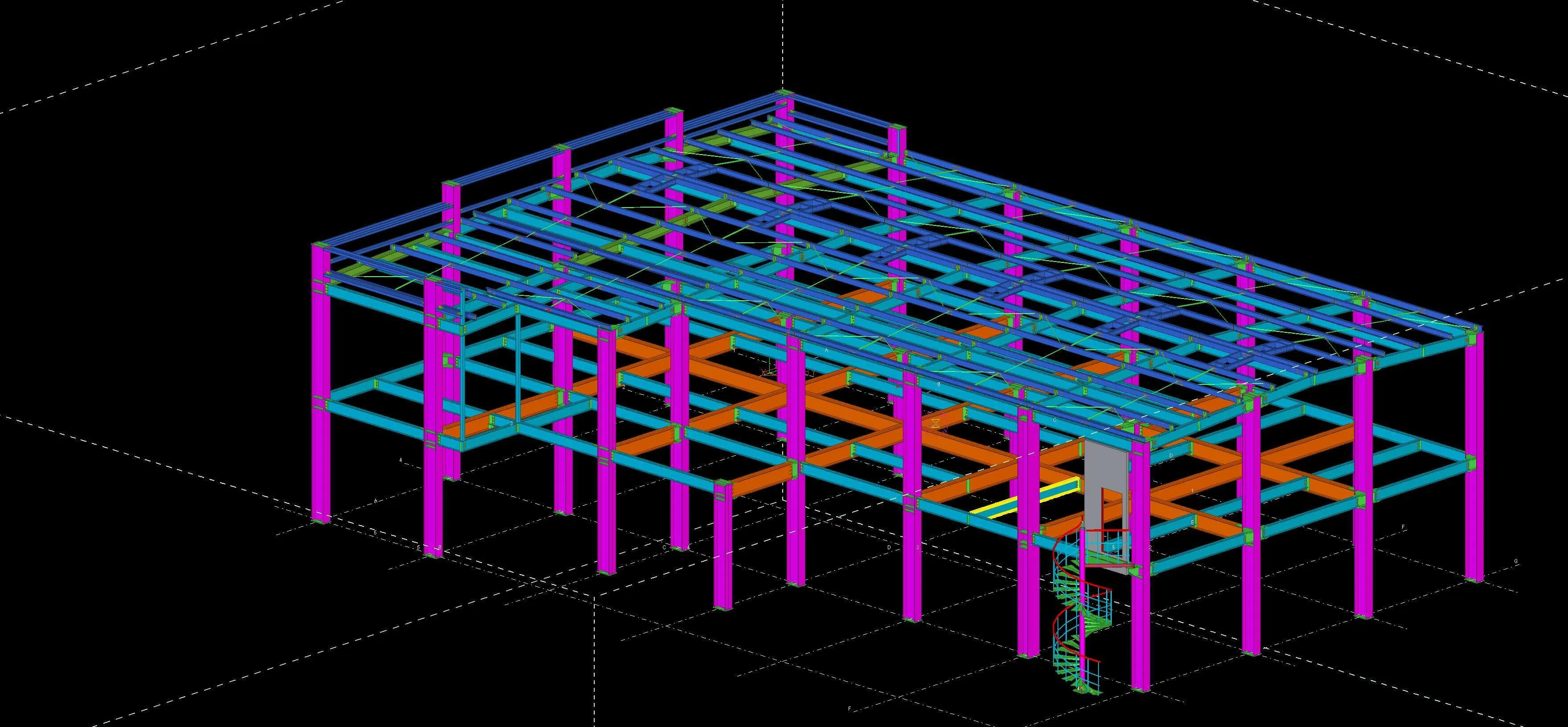Steel Multi-Storey Apartment House