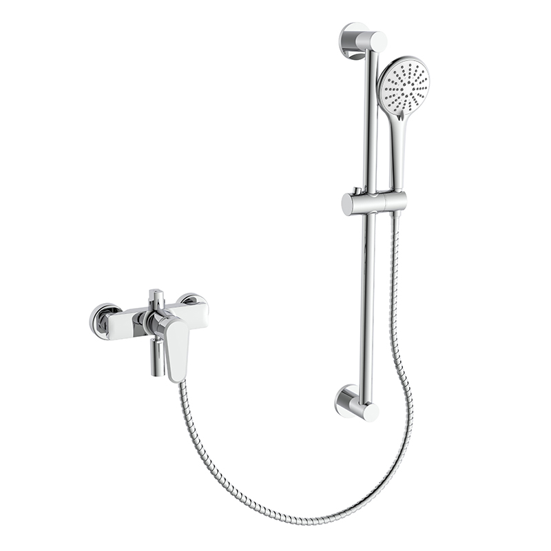 Factory Wholesale Simple Shower Set Hot and Cold Water Shower Mixer with Shower Head and Bathtub