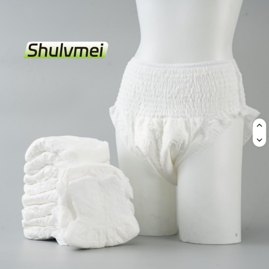 OEM ODM Overnight Menstrual Pants Soft Comfortable Disposable Super Absorbent Lady Sanitary Napkins Period Panties