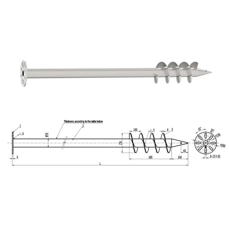 Винтовые сваи для солнечных панелей и деревянных домов