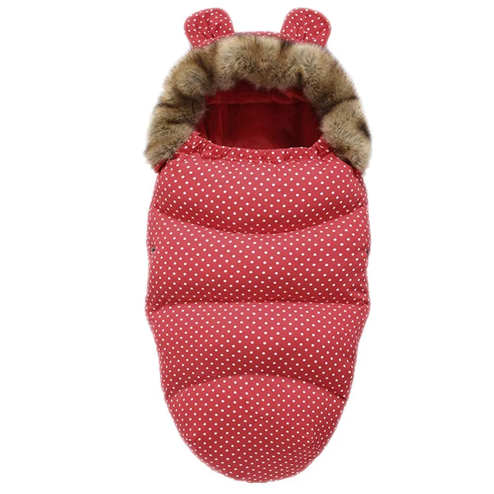 Customized Great Quality Winter Warm Windproof Waterproof Baby Sleeping Bunting Bag