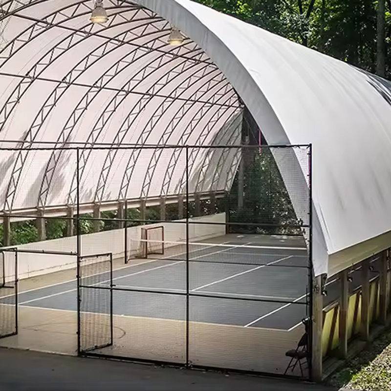 Strong Beautiful Extend Stadium Podium Membrane Structure, Steel Structure Stadium Shade Roof Tent