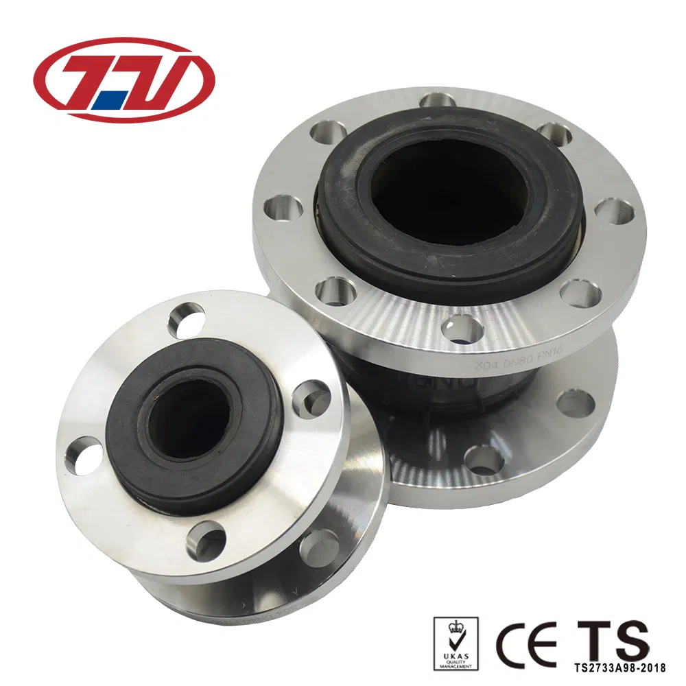 Stainless Steel OEM Negative Pressure Resistant Single Sphere Flange Expansion Joint