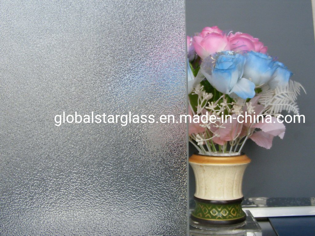 3-6mm Clear/ Ultra Clear Figured Glass with Pattern Bronze/Gray/Grey/Green Blue Bamboo/Oceanic/Wooven/Mayflower/Nashiji/Mistlite/Diamond Patterned Glass