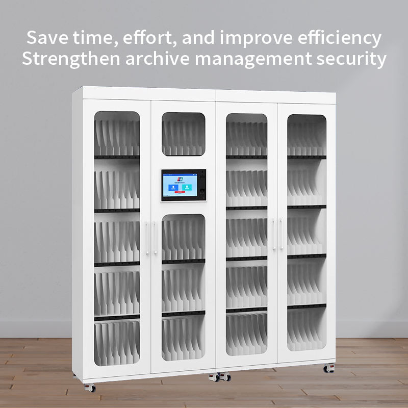 Hidden Smart Cabinet Lock RFID Electronic Keyless RFID Cabinet RFID Intelligent Office Cabinet 21.5 Inch Smart Storage Cabinet