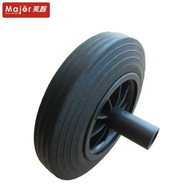 Dustbin Wheel 200X50 Solid Rubber Powder Waste Bin Garbage Can Wheel