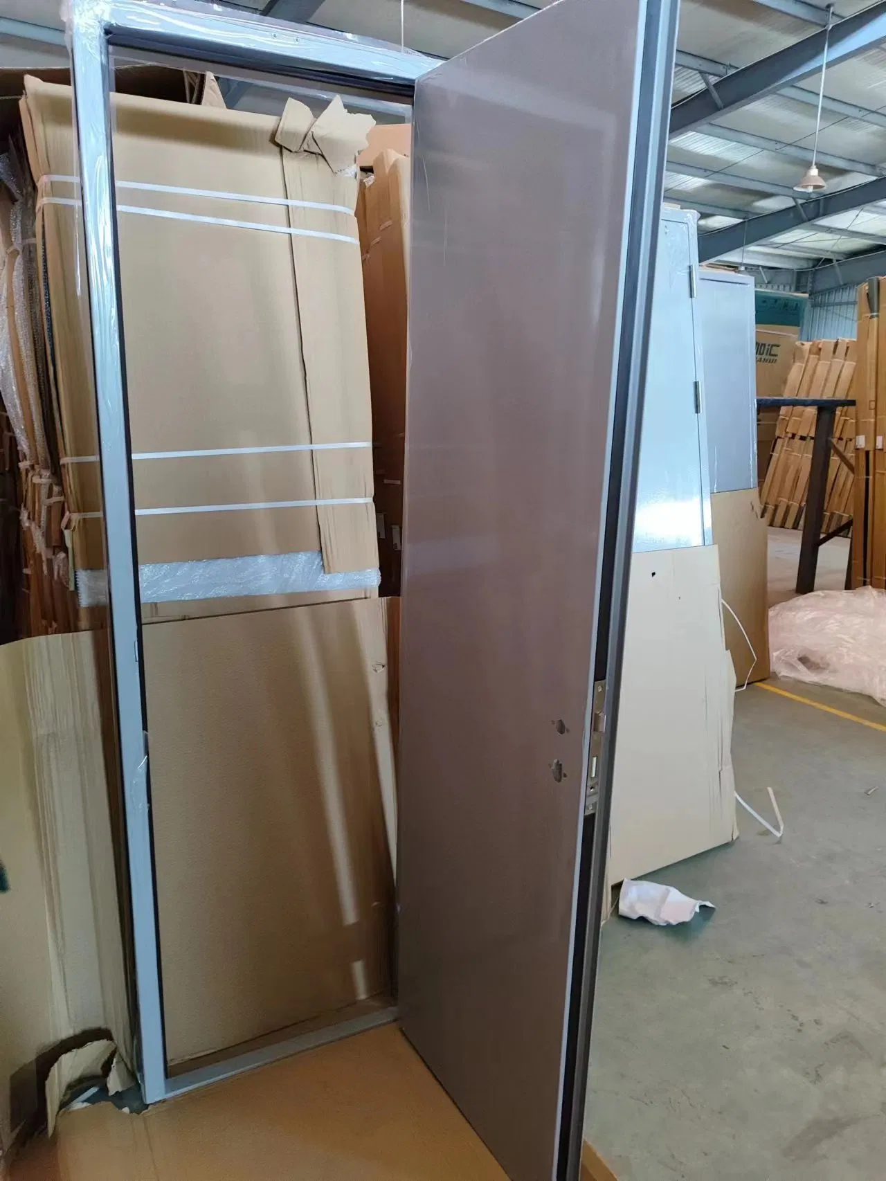 UL Approved Commercial Building Hotel Metal Fire Proof Door Entrance Steel Fire Doors
