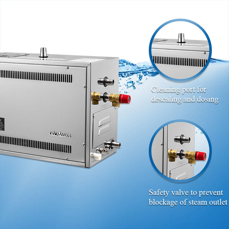 Парогенератор ATCSTEAM 9 кВт для влажной парной