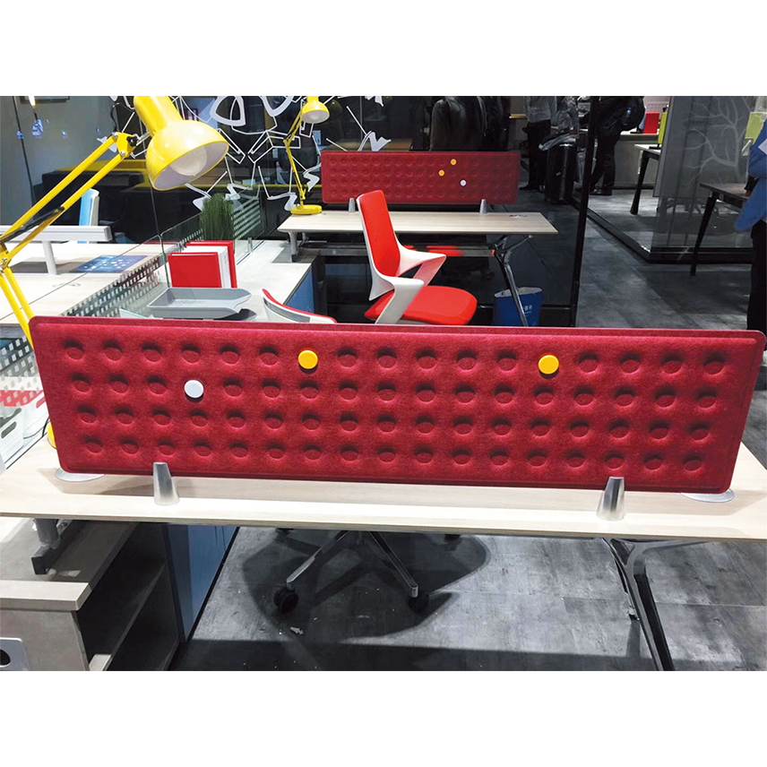 Polyester Office Privacy Desk Screen, Desk Partition Screen