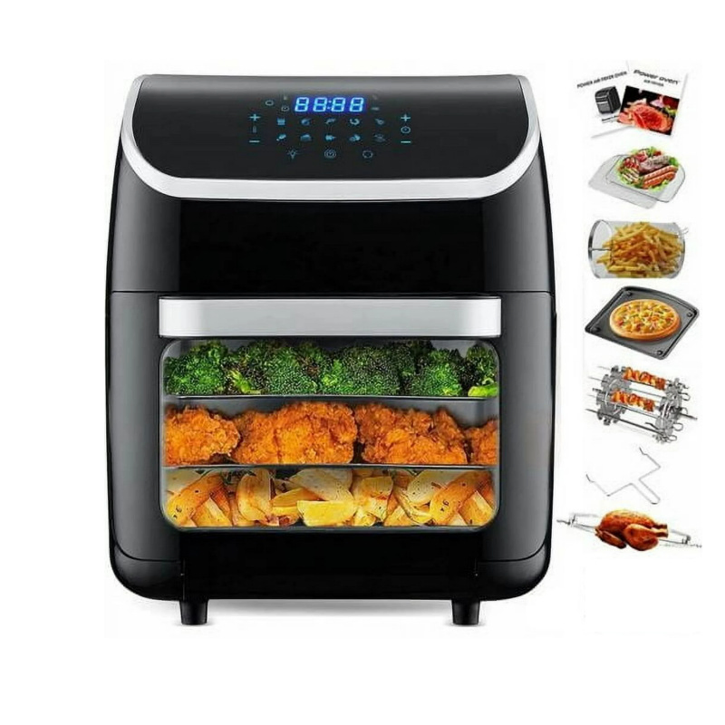 Digital Large Capacity Air Fryer Touch Control Home Kitchen Oil-Free Healthy Cooking