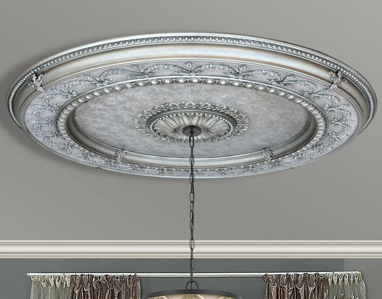 Banruo Hot Sale White Polystyrene Interior Decorative Ceiling Tiles