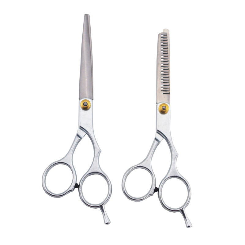 2PCS/Set Hair Scissors Salon Hairdressing Professional Barber Scissors Hair Scissors
