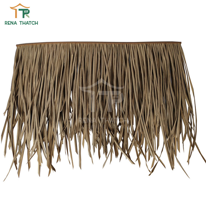 Plastic Artificial Roof Nylon Polyamide Synthetic Thatch Roof Panels Tile Materials