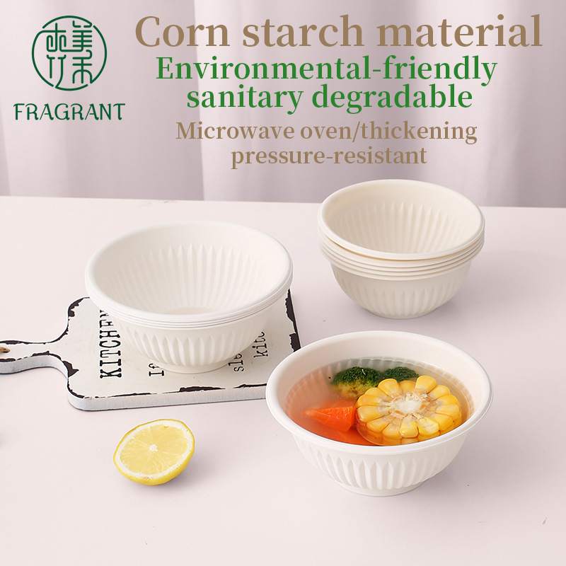 Clamshell Disposable Paper Food Grade Takeaway Packing Burger Box Noodle Bowl