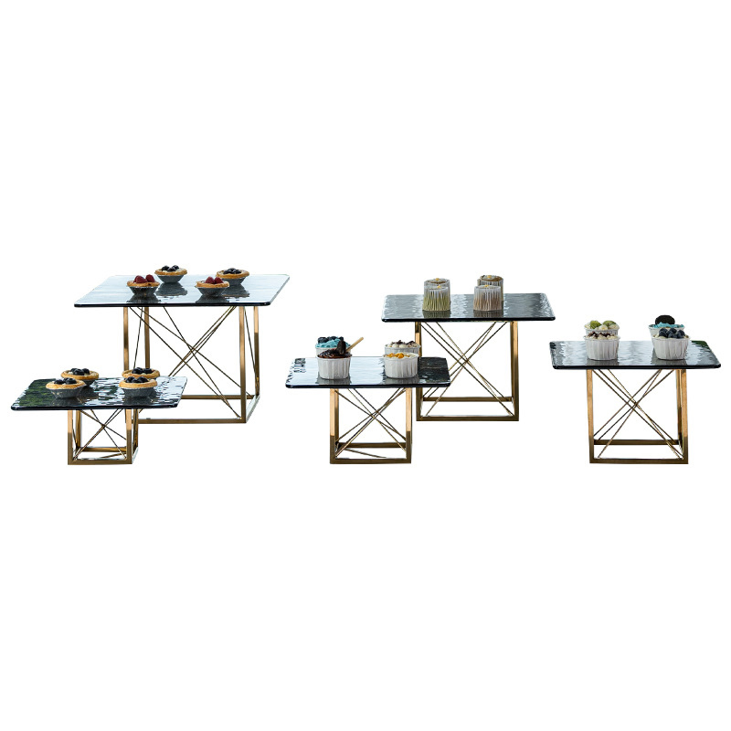 Dessert Table Decoration Display Buffet Pastry Snack Rack for Catering Buffet
