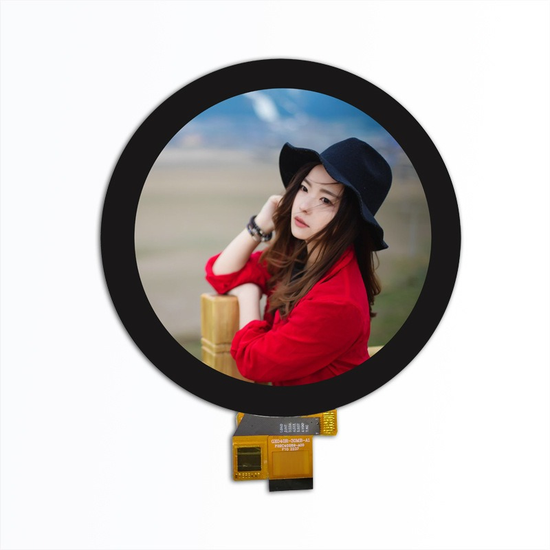 4.0 Inch 720X720 Smart Home Round LCD Display IPS View Angle with RGB Interface