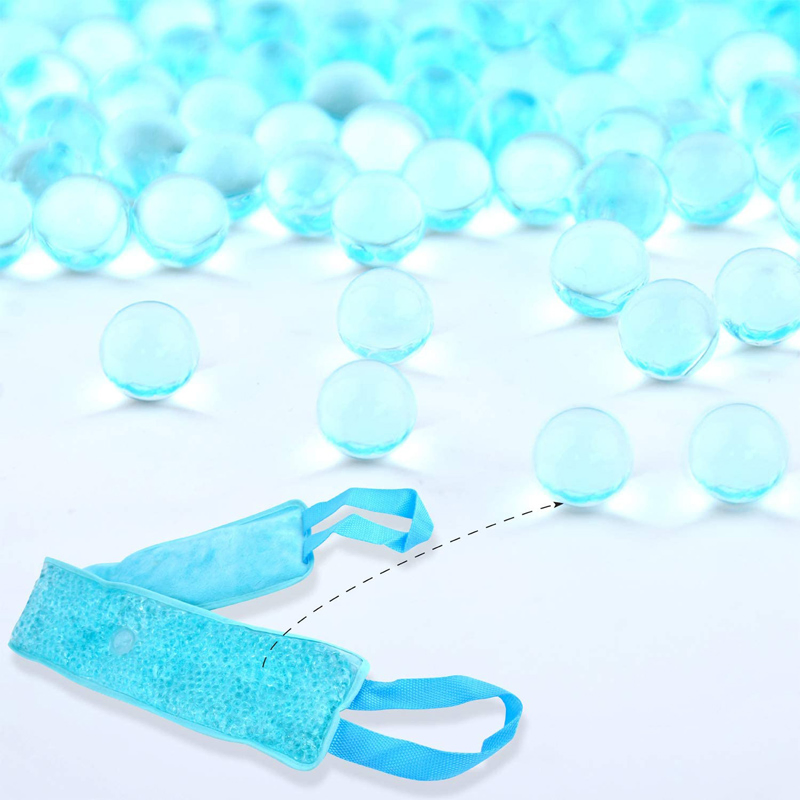 Hot Cold Therapy Pack Neck Shoulder Gel Beads Cooling Wrap