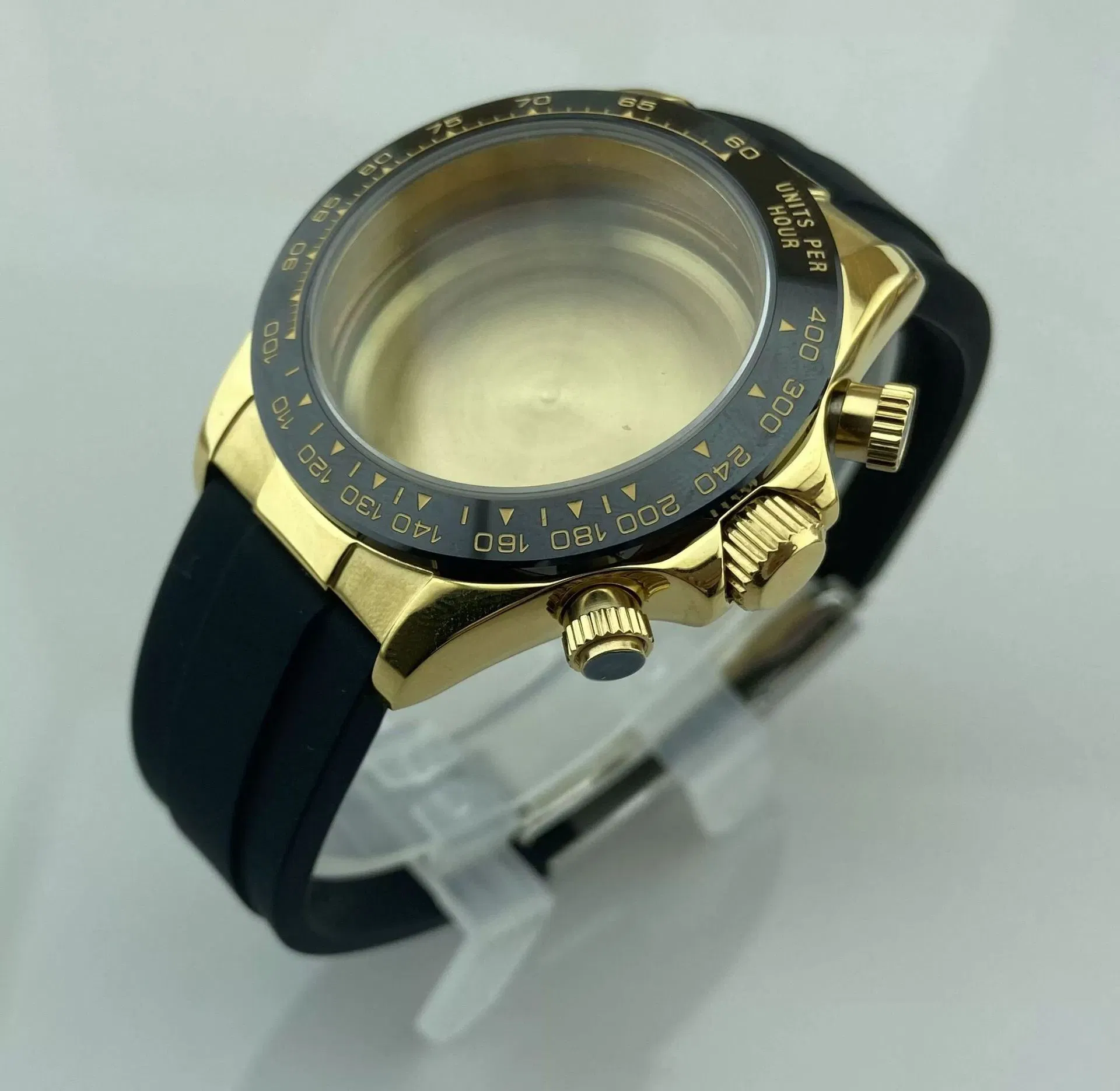 Luxury Men's Mechanical 39mm Sapphire Crystal Watch with Analog Display 904L Stainless Steel Band 10ATM Diver Feature Watch Parts