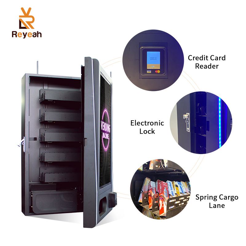 Wall Mounted Vending Machines Automatic High Technology Vape Cigarette Vending Machines for Sales