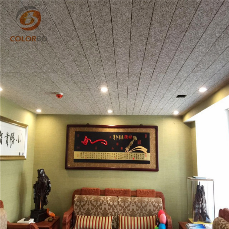 Color Can Choose Kapok Kound Absorbing Wall Tiles with Strong Sound Absorbing Effect
