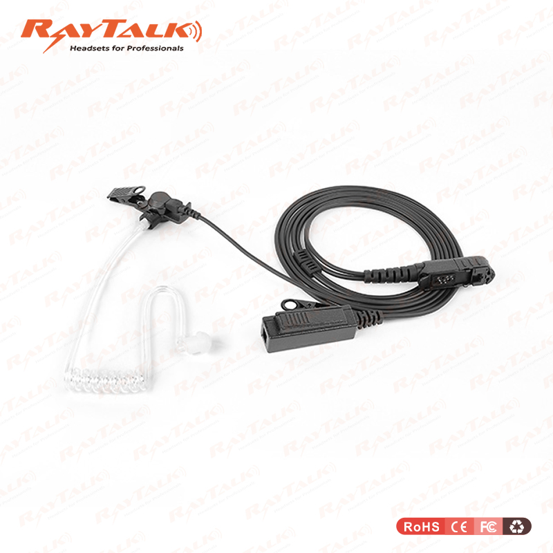 Walkie Talkie Headphone Gp3688 Cp040 Cp140 Cp160 Earpiece Air Tube Earphone with Ptt Key Two Way Radio Headset
