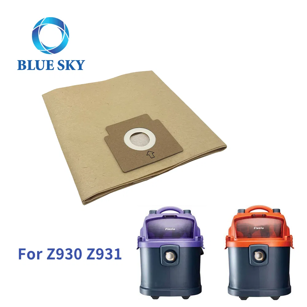 Replacement Vacuum Cleaner Parts Paper Dust Filter Bags for Electrolux Flexio II Vacuum Cleaners Z930 / Z931