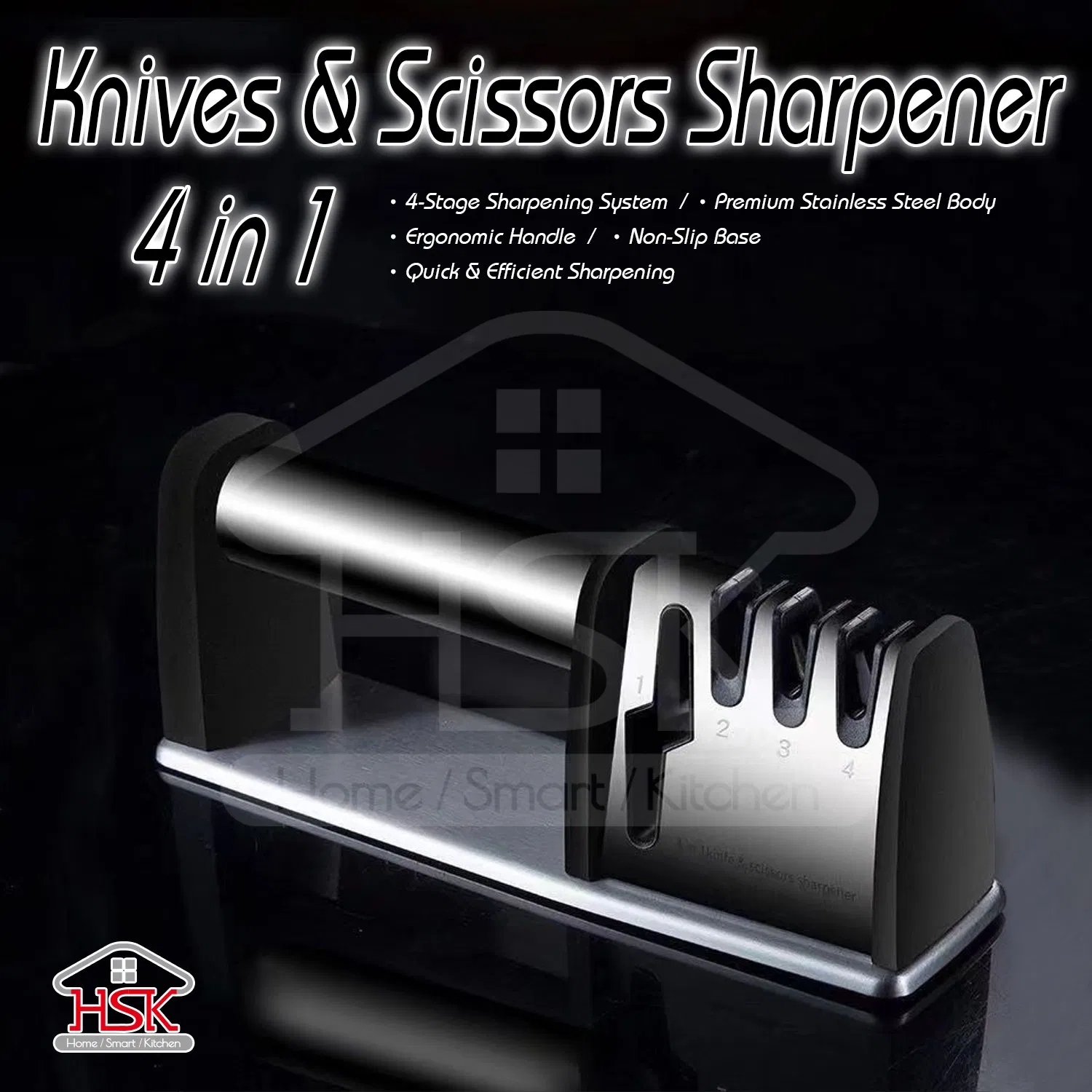 4 Stage Knife Sharpener