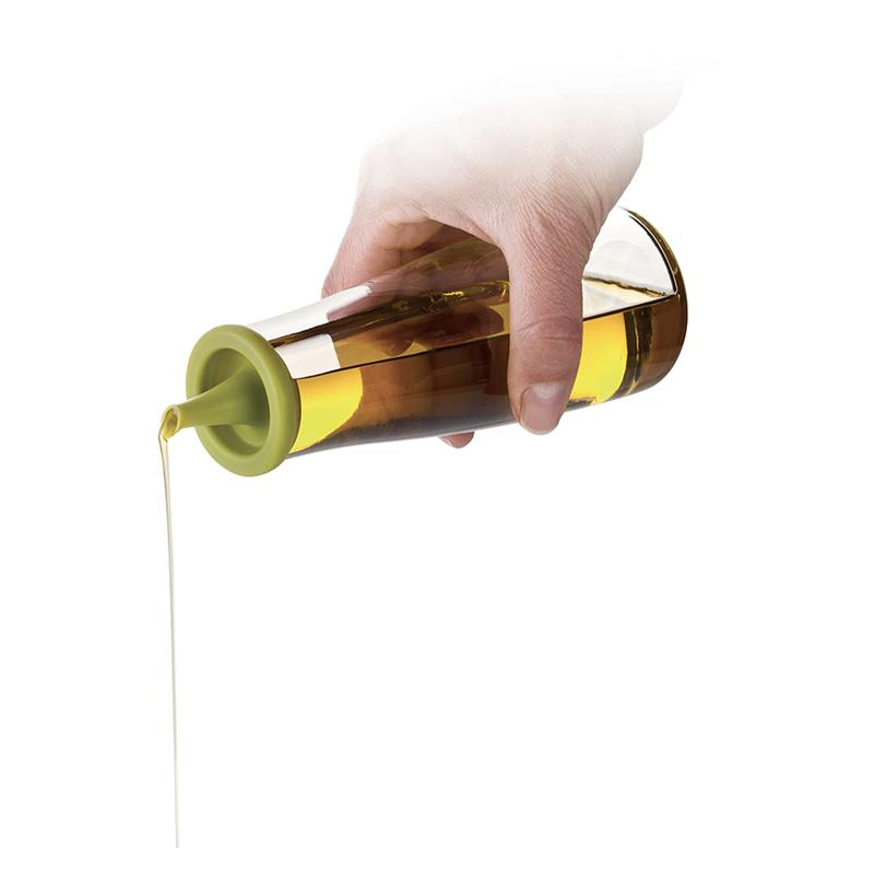 500ml Glass Oil Dispenser Bottle with No-Drip Spout