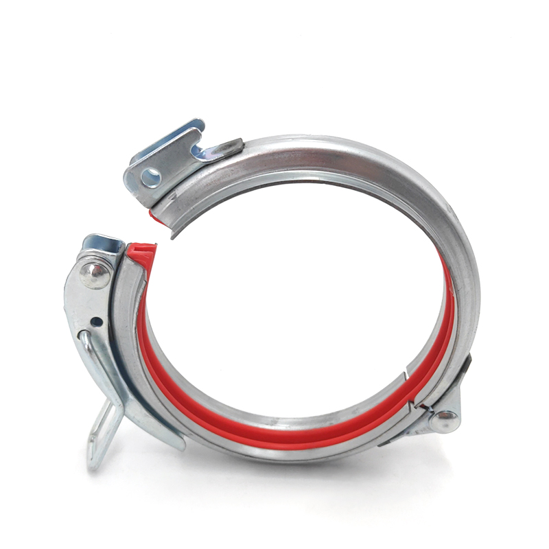 Galvanized Duct Clamp Quick Release Lever Clamp with Lock