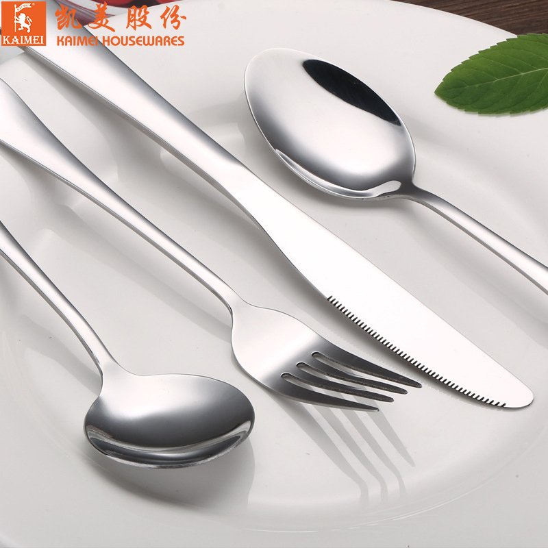 Hotel Tableware 304 Stainless Steel Tableware Wedding High End Tableware Set