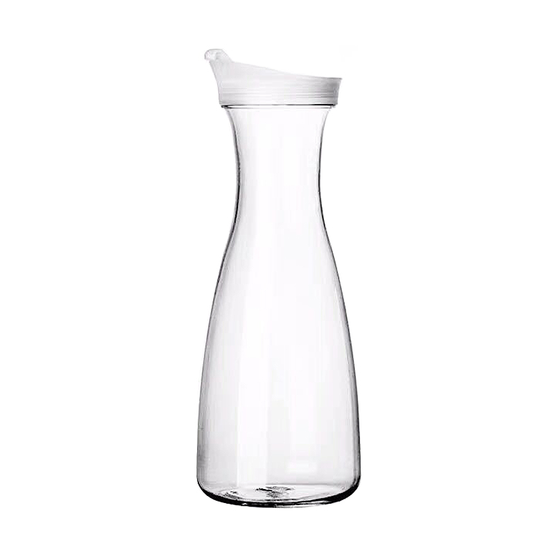 Wholesale Restaurant Plastic Clear Juice Pot Tea Jug Beverage Bottle Water Pitcher