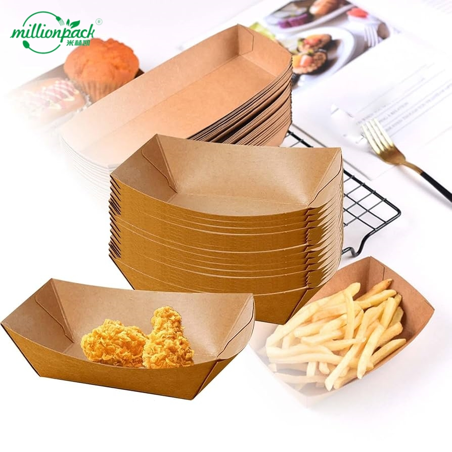 High-Wall Design Tray for Liquid-Heavy Foods and Soups with Toppings