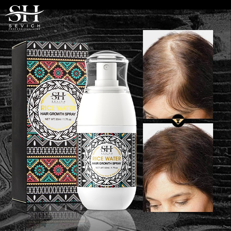Direct Selling 50ml Hair Essential Oil Spray Rice Water Spray Shampoo Set
